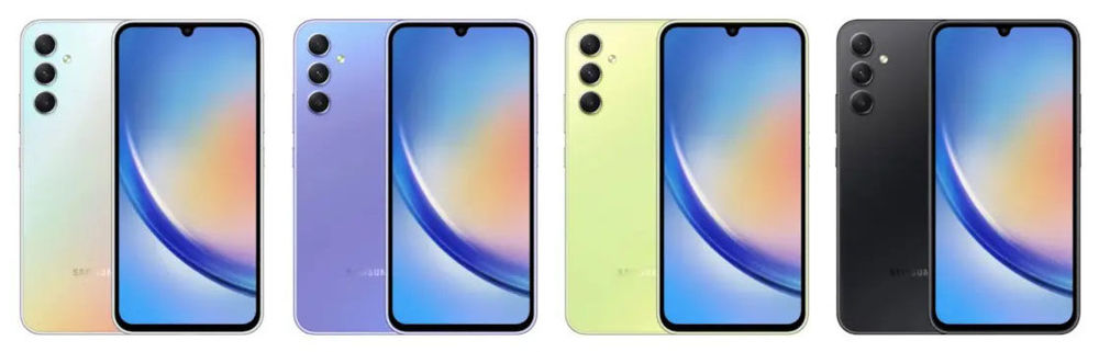 رندرهای جدید از میان‌رده‌های محبوب گلکسی A34 و A54 سامسونگ فاش شد