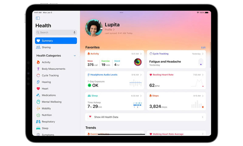 اپل iPadOS 17 را با ویجت‌های تعاملی و شخصی‌سازی لاک‌اسکرین معرفی کرد